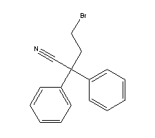 4-Бром-2,2-дифенилбутиронитрил