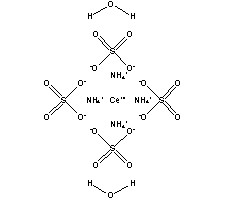 Аммоний-церий(IV) сернокислый (4:1:4), 2-водный