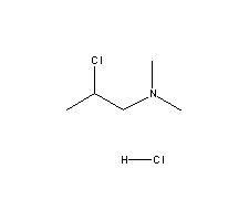 2-Хлор-1-диметиламинопропан хлорид