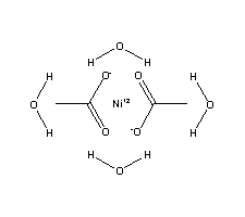 Никель(II) уксуснокислый, 4-водный
