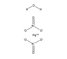Ртуть(II) азотнокислая, 1-водная