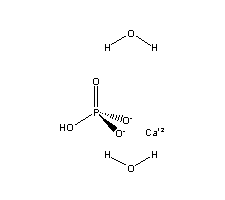 Кальций фосфорнокислый 2-замещенный, 2-водный